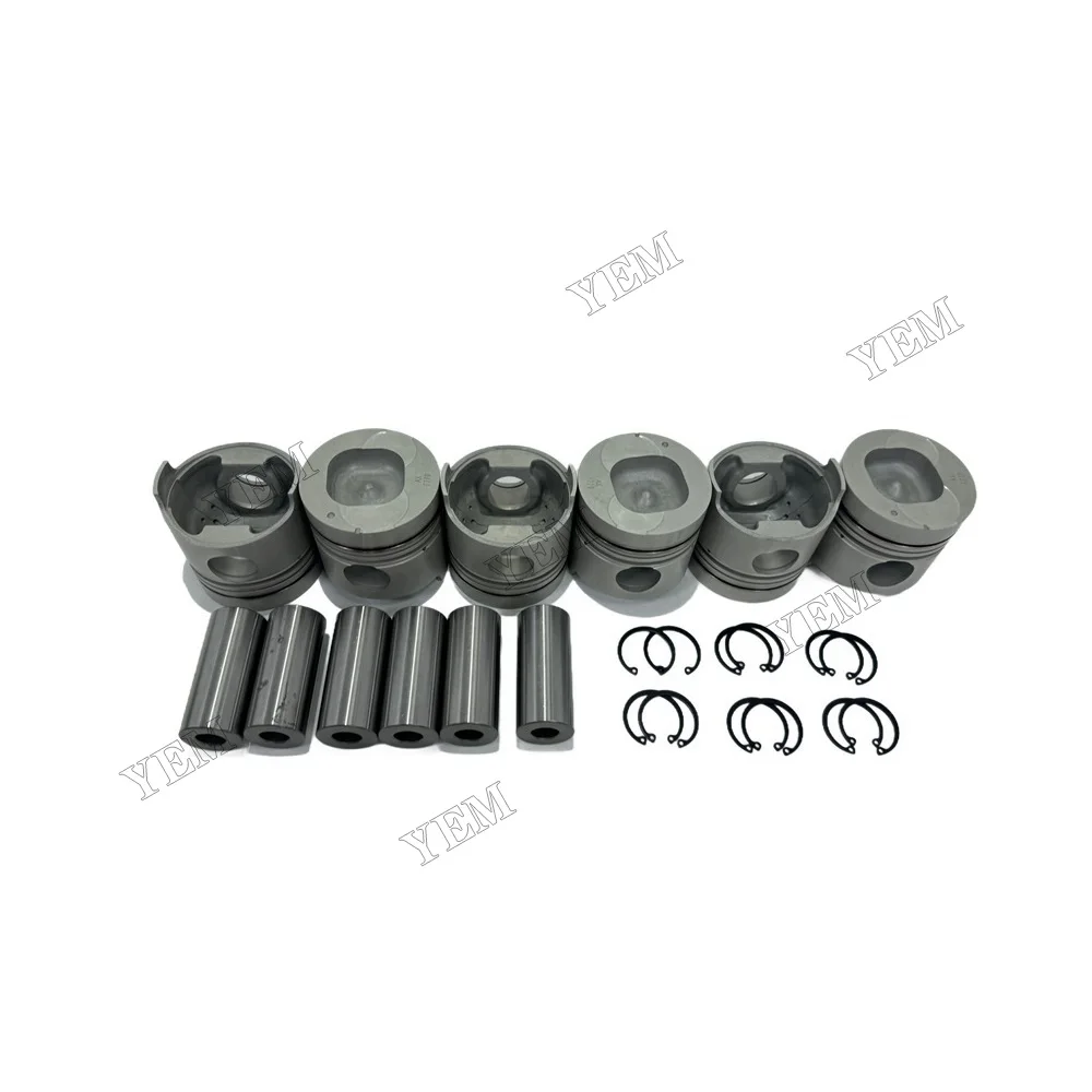 Piston Kit Compatible for Isuzu 6BD1 Replacement Engine Parts China Manufacturer 5