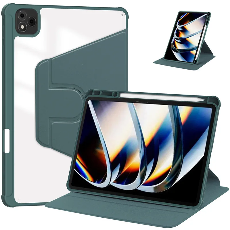 360° Rotation Fip PU Leather Tablet Case for Infinix Xpad 11inch