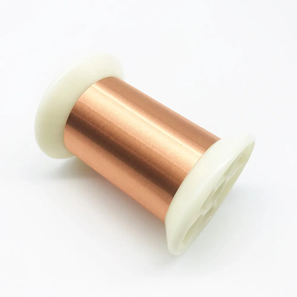 56 AWG Enameled Copper Wire for Watch Coils - 155C Solderable