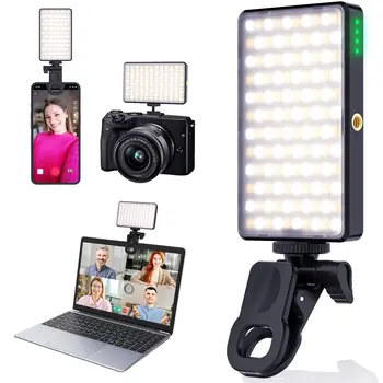 Wholesale ST120 Full-Color Video LED Photography Lighting for Phone Selfie Tiktok Makeup Other Mobile Content Creation