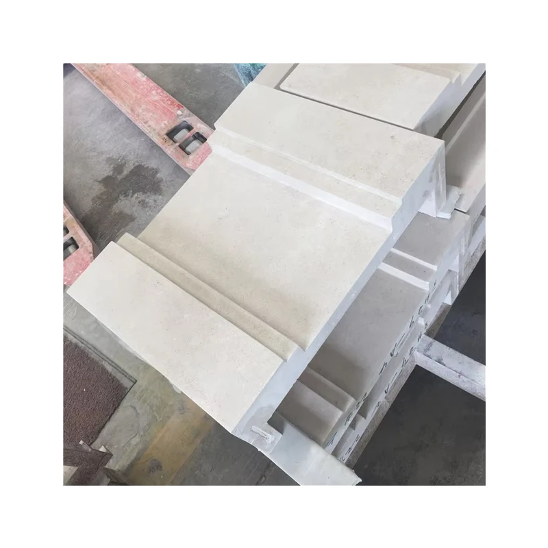 Бели естествени плочки от Малайзия за външно облицовъчно покритие от варовик