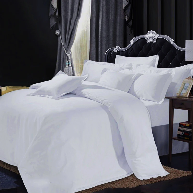 Распродажа, постельное белье для отеля 300T, сатиновая ткань, хлопок для гостиничного текстиля