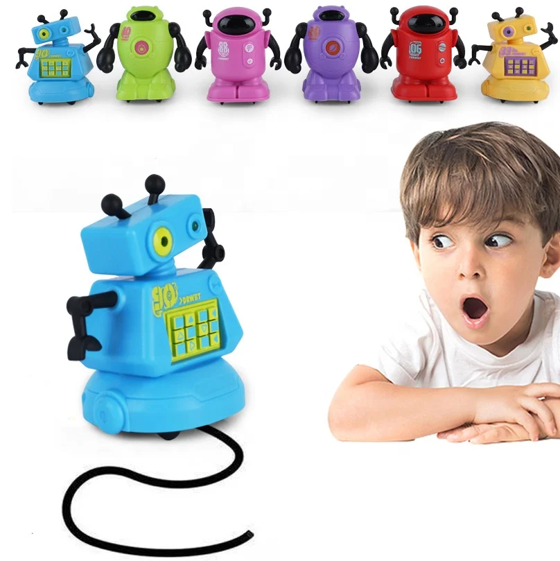 Induction Line Follower Sensor Toy Drawbot Kids STEM Robot