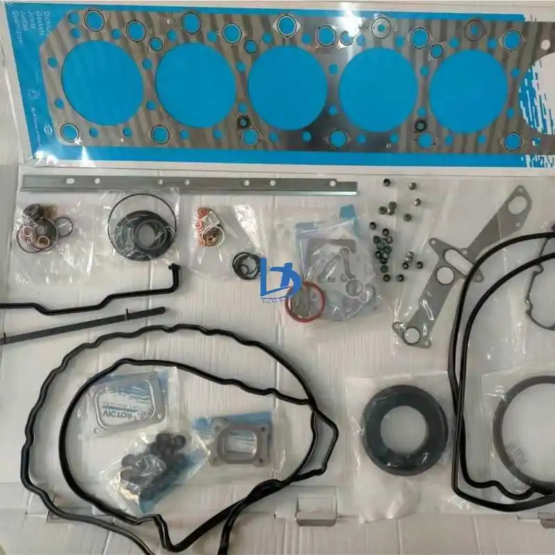 Excavator Parts D12D Full Gasket Kit 11715805 Engine Cylinder Repair Kit with Head Gasket Overhaul Gasket Set for EC360B EC460B