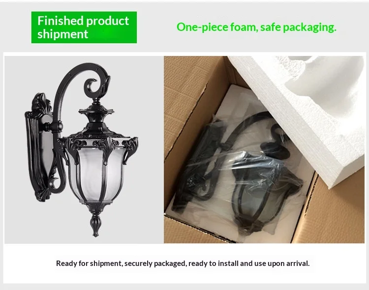 Packaging & shipping specifications