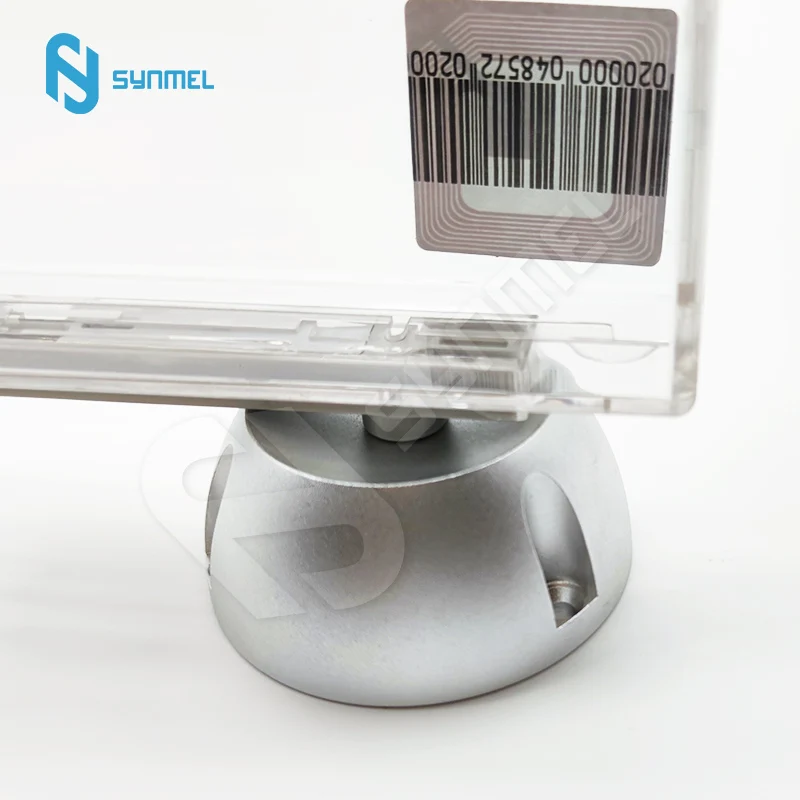 Synmel EAS Acrylic Security Display Box with Magnetic Lock Safer DVD Protection and Security Box
