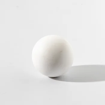 China direct heat resistant plastic parts white round standard PTFE Ball