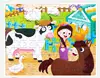 Puzzle da 100 pezzi "Pascolo Felice"
