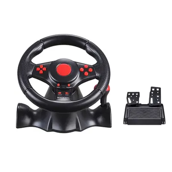 Xbox360 PS2 PS3 Manual Controller X Box Jockstic De Volante Racing Gaming Steering Wheel with Clutch and Shifter for Xbox 360