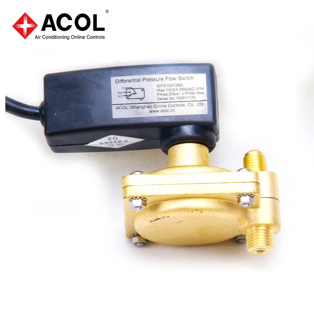 ACOL Commercial air Conditioner Differential Pressure Flow Switch for CLIMAVENETA