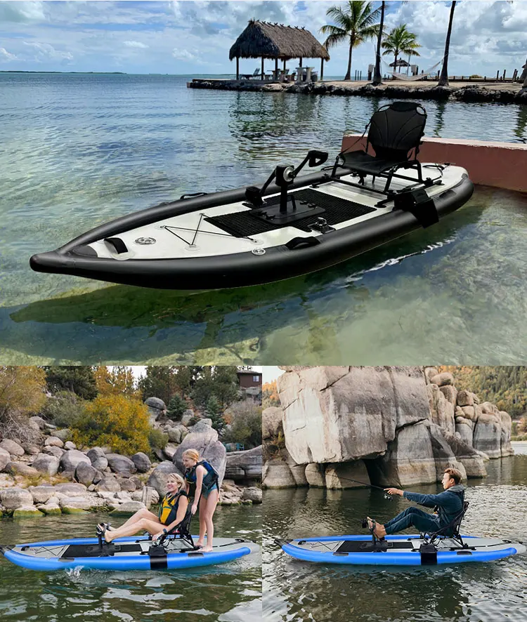 Geetone Pedal Flap Kayak Inflatable Reinforced Pvc 1000d Drop Stitch