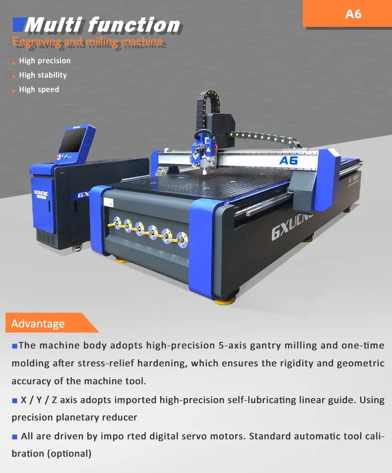 New Designs 3 Axis Tools Price CNC Router Cutting Machine for Mold Making