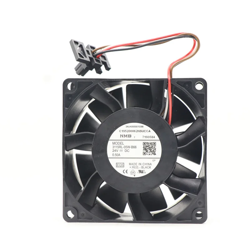 Ventilateur NMB 80mm NMB-MAT 3115RL-05W-B70 ER1 DC 24V 0,8 A 80x80x38mm... - Grandado Moteur N57d30b
