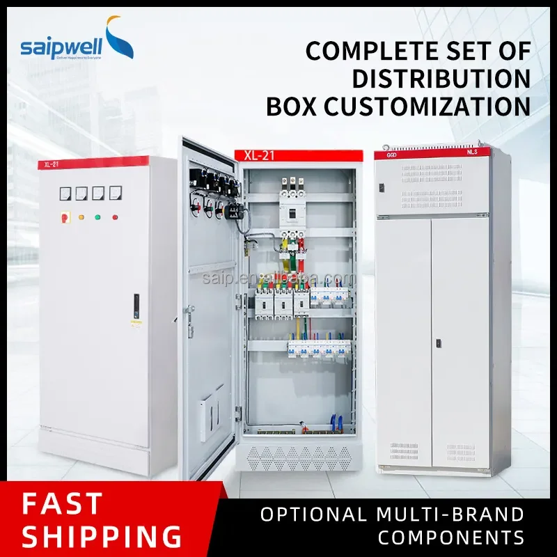 Low Voltage Switchgear Assemblies Complete Set of Electrical Cabinet ...