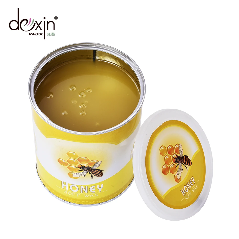 Dexin 400ml Soft Wax OEM Factory Hair Removal Cream for All Skin Types Full Body Hair Removal with Face Target Area
