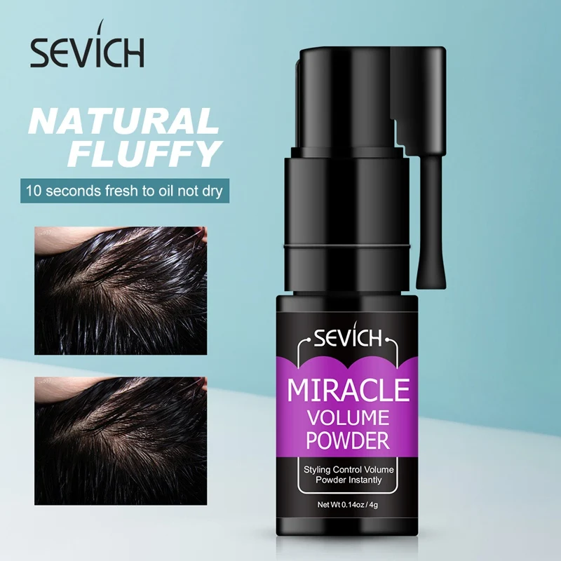 Sevich Volume Powder Private Label Custom Logo Texturizing Fluffy 4g Hair Styling Powder for Men