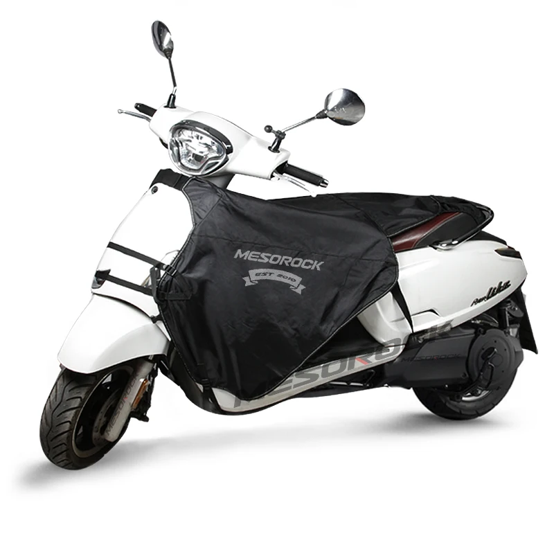 WAYUTO 1 Pair Adjustable PU Leather Otorcycle Leg Gaiters With Gloves