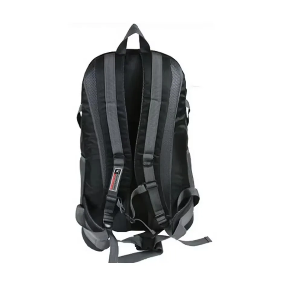 High Quality Outdoor Sports Backpack 20-37L England Style Arcuate Shoulder Strap Waterproof Polyester Lining Zipper Closure