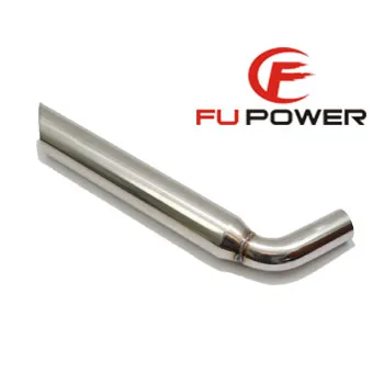 thumbnail image 2 of All Out Fab Blastpipe Version 3 - 2.5" Or 3" Inlet, 3" Outlet Polished Stainless 2 of 4