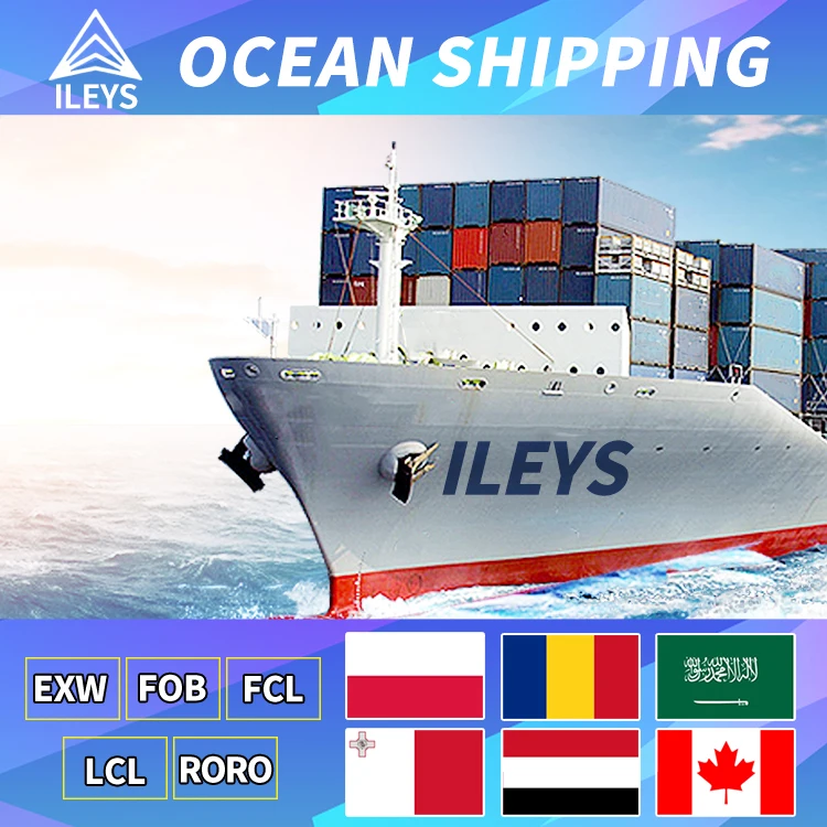 sea cargo services warehouse consolidation EXW FOB FCL LCL  Shipping agent from China to Canada Yemen Saudi Malta Romanian Poland