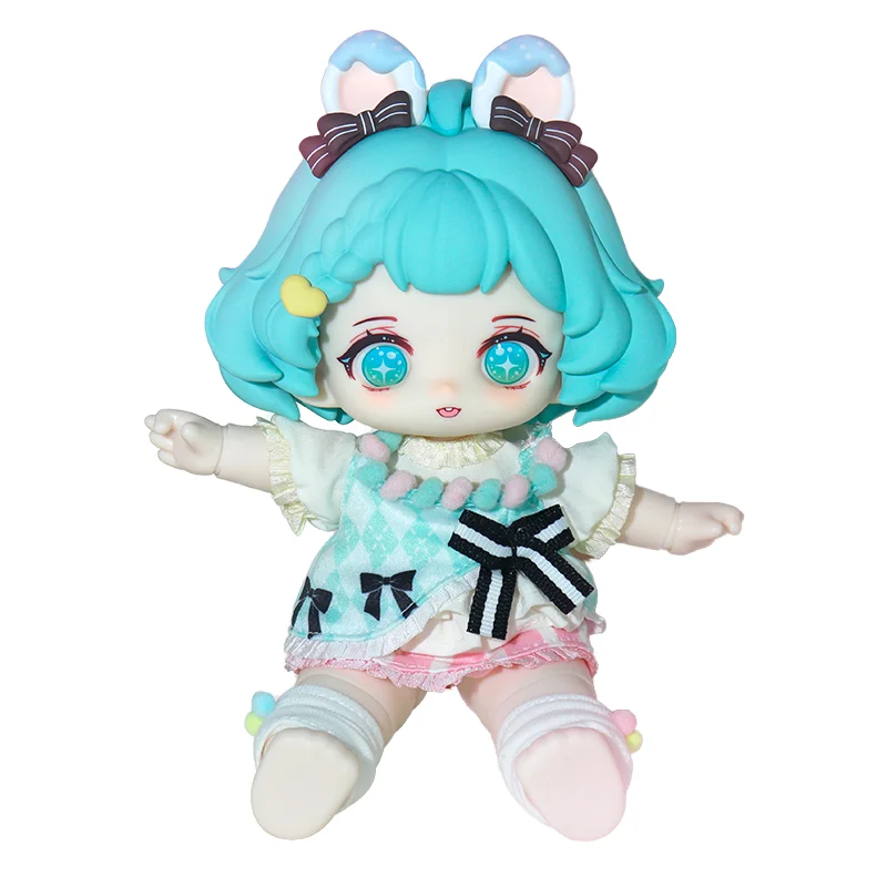 Customizable PVC Hani Blind Box BJD Action Figure Resin Vinyl Cartoon BJD Doll with Movable Joints Plastic Toy Accessories