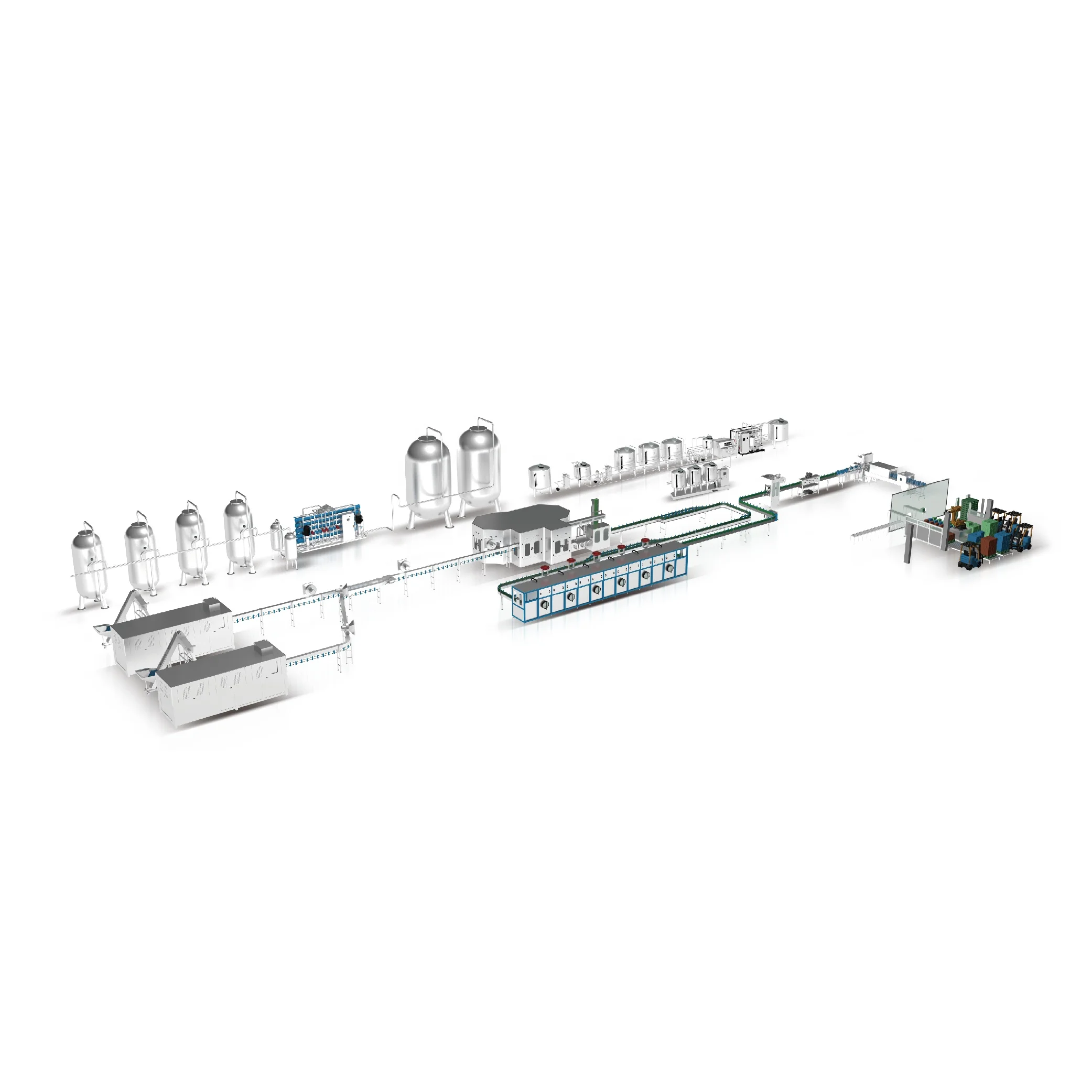 Automatic Csd Carbonated Soft Drinks Soda Drink Water Pet Bottle Drinks Filling Machine
