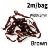 1 sachet marron 3mm
