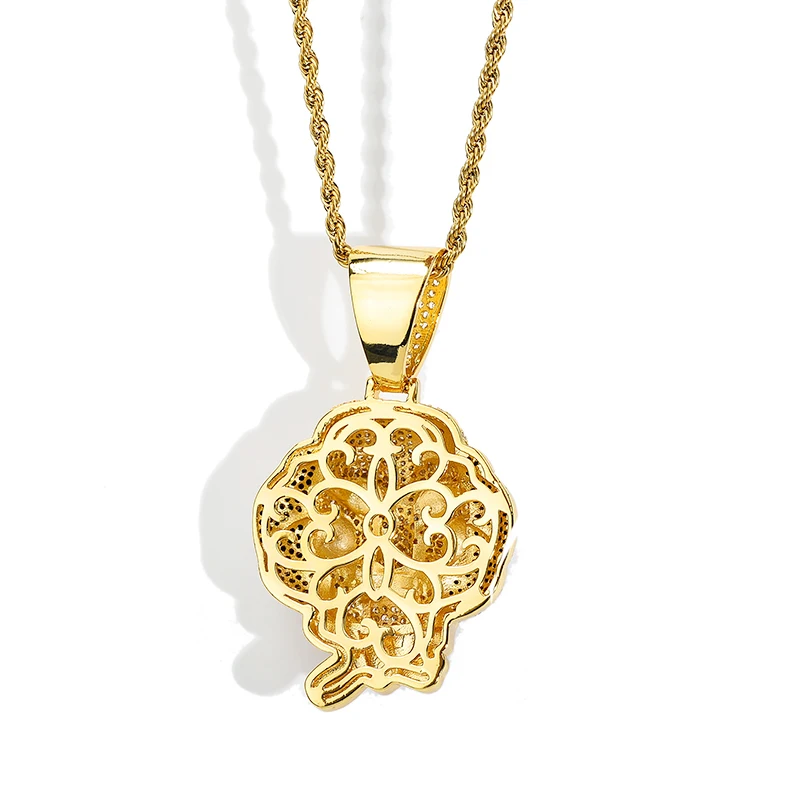 Micro-zircon Hip-hop Necklace 