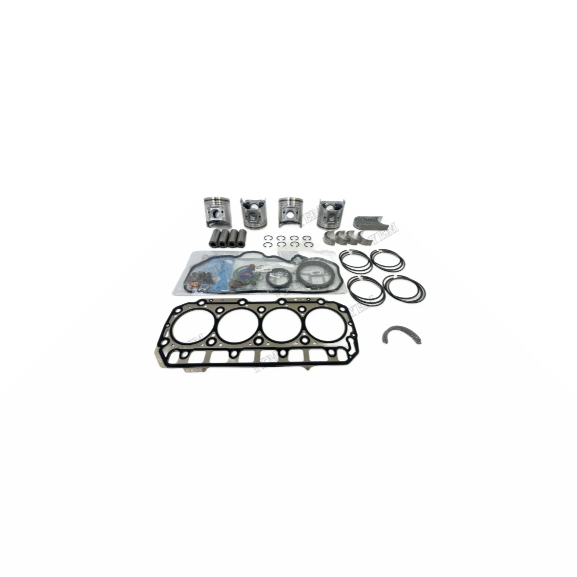4TNV98 4TNV98-SDF Overhaul Re-ring Kit For Yanmar Diesel Tractor US601 GC561 AG570 GC580 GC685 Loader WA90-3 WA95-3 Engine Parts