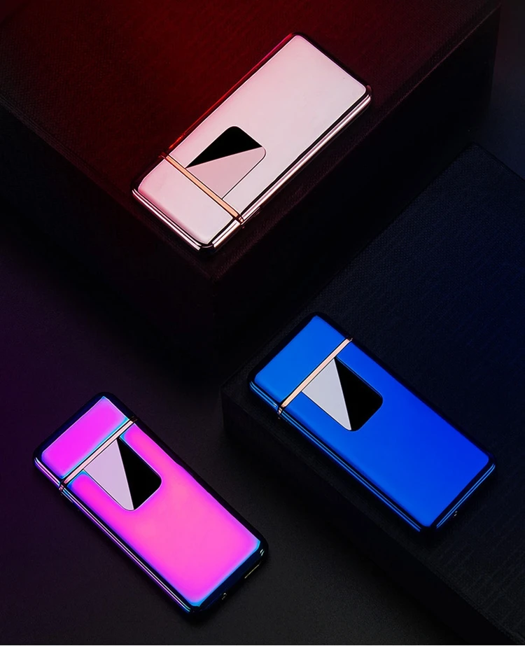 Ladies Type c Rechargeable Li Usb Recharging Slim Electric Coil Lighter Cigarette Cheap Sex