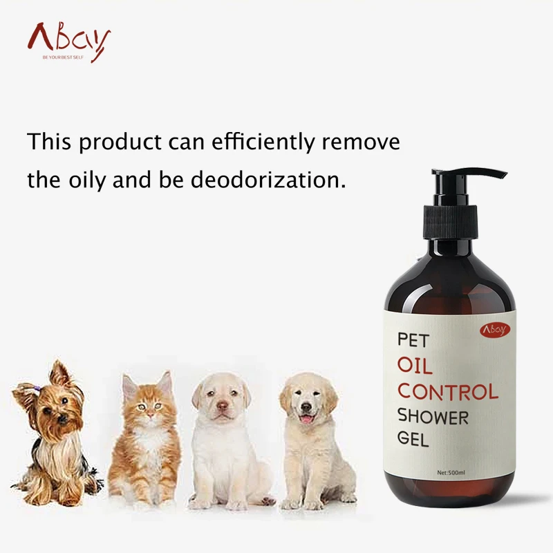 500ml Dog Shampoo Private Label Pet Cleaning And Bathing Pet Cat Dog