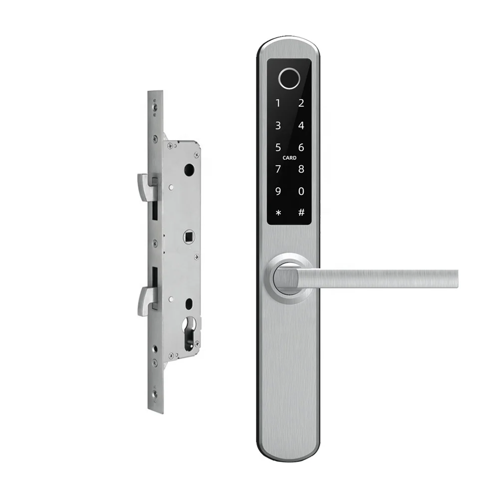 スマートロック 防水 TTlock 電話アプリ指紋ドアロック 304