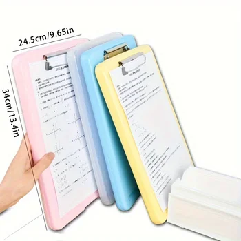 Organizer Folder with Clipboard, Writing Board, and Desk Pad for Elementary and Students' Homework and Document Storage