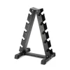 Black 5 pair A frame dumbbell rack