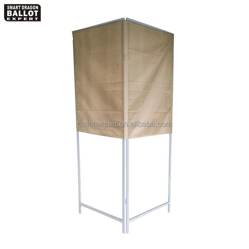 Design Folding Table Election Booth Stand Metal Voting Booth