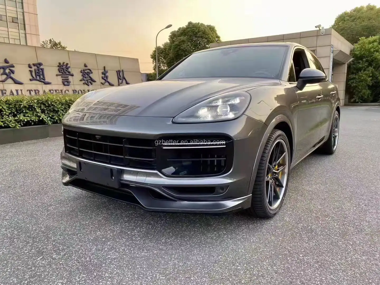 Car Body Kit For Porsche Cayenne 9y0/9ya/9yb 2017+ To Techart Style ...