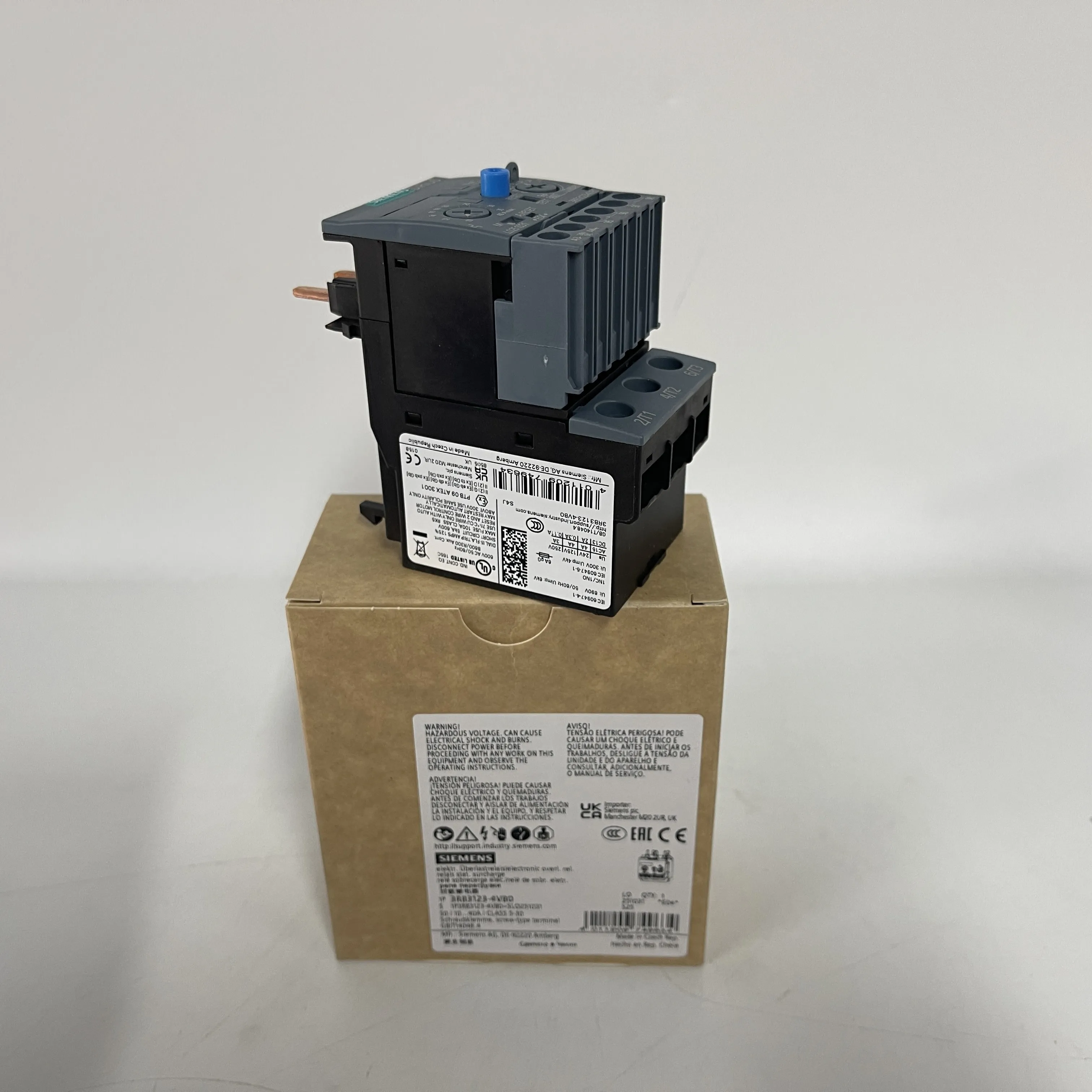 SIEMENS Overload Relay 3RB3123-4VB0