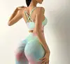 Set tie-dye blu