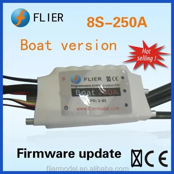 250A Brushless Motor ESC Combo with Toro Program Card for 1/5 RC Boat