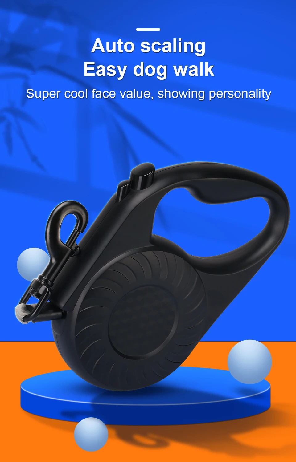 Automatic Suitable Collar Harness Set Reflective Nylon Pet Adjustable