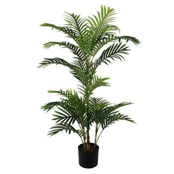 Cheap bonsai indoor decoration artificial mini palm tree for home office