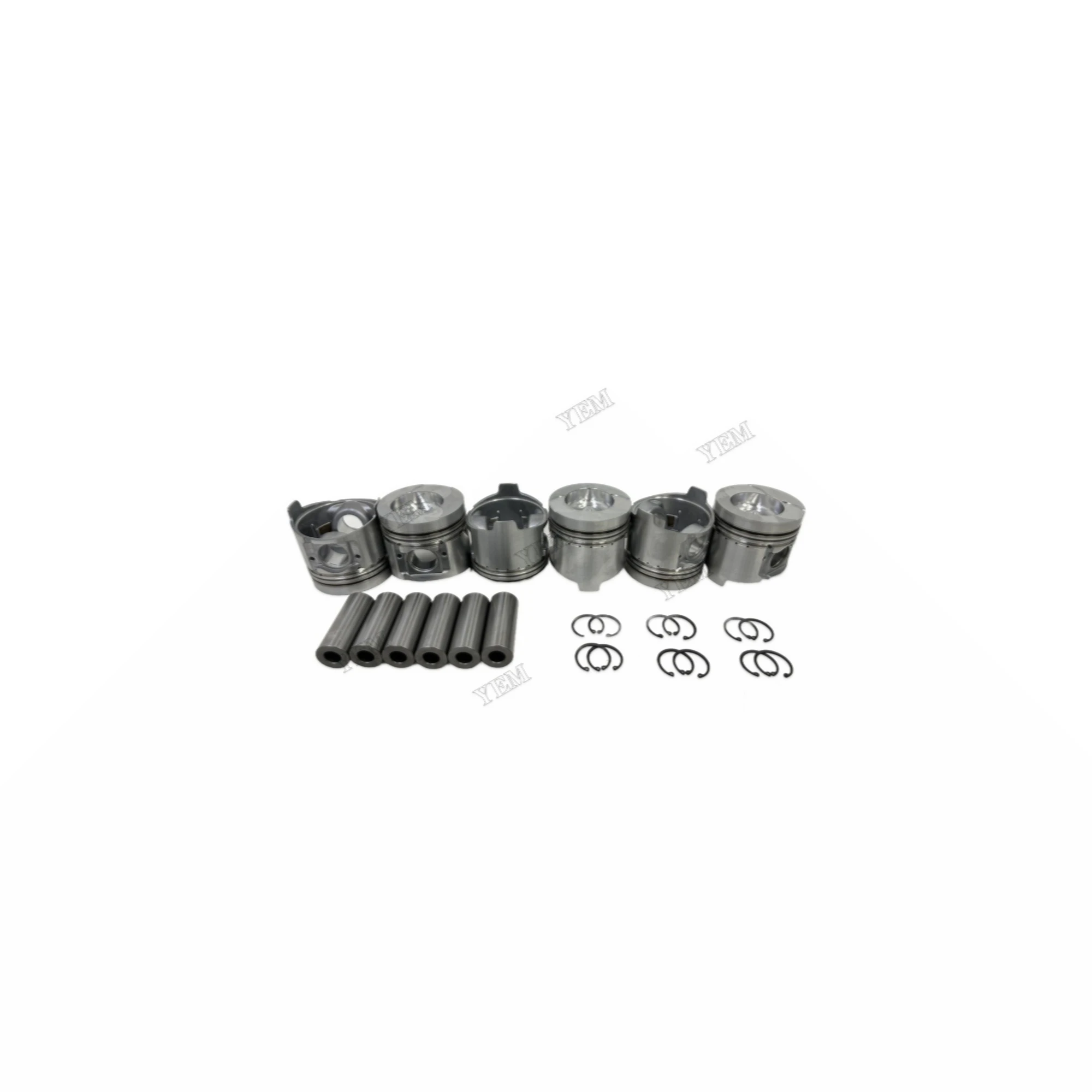 For Komatsu 6D95 Piston Kit High Performance Engine Parts