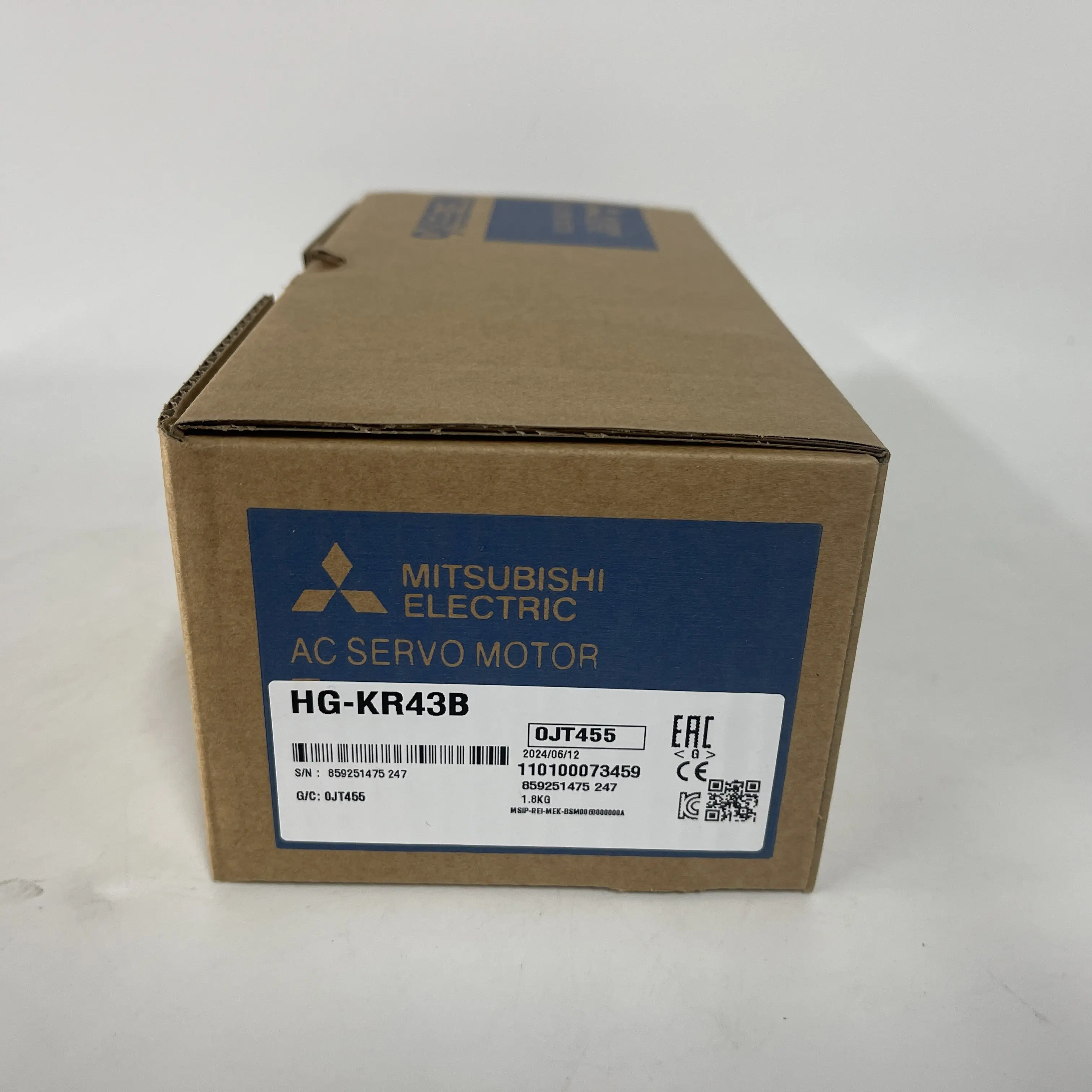 Mitsubishi AC Servo Motor HG-KR43B Mitsubishi AC Servo Motor HG-KR43B