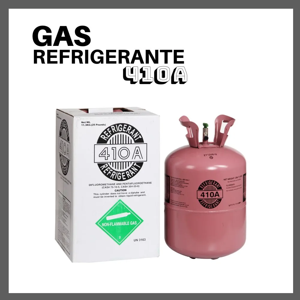 11.3 Kg R410a Refrigerant Gas R-410a Refrigerant 25 Lb Tank Disposable ...