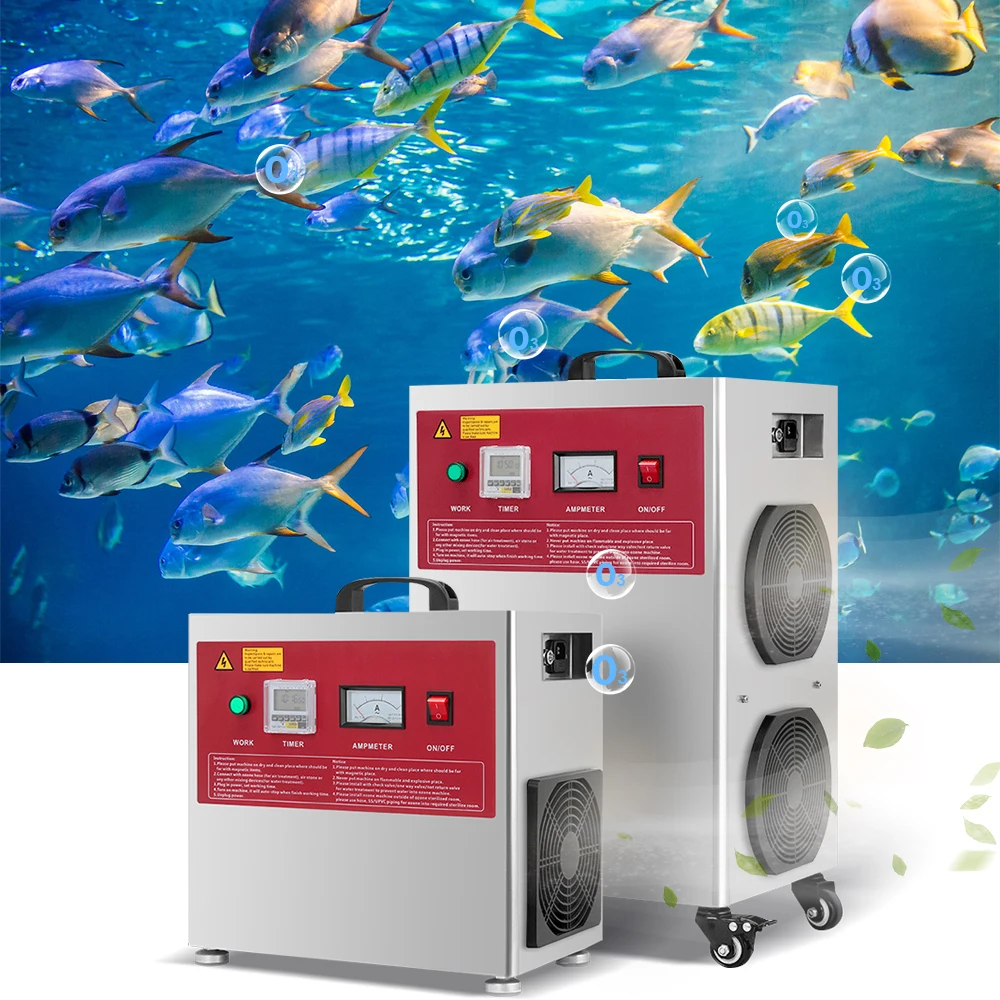 Zeao Portable Ozone  Generator Sterilization Environmental Machinery for Aquarium Fish tank Fish Hatchery