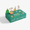 Green folding box; 15*9*4cm (10 pieces/package)