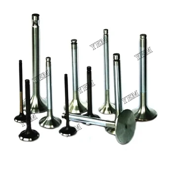 6 Pcs Valve Exhaust 3901607 for Engine 4B 4BT 4BTA 6B 6BT 6BTA in USA