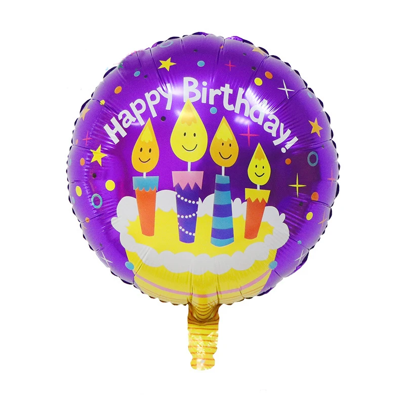 Custom Colourful Happy Birthday Inflatable Helium Party Decoration
