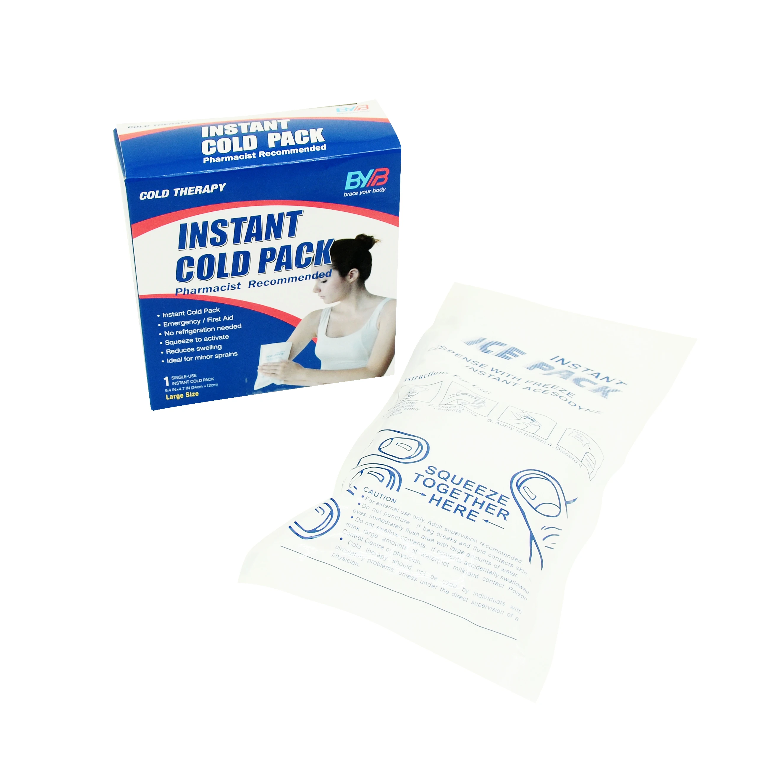 Csi First Aid Sports Cold Relief Ice Pack Cheap Medical Instant Ice 