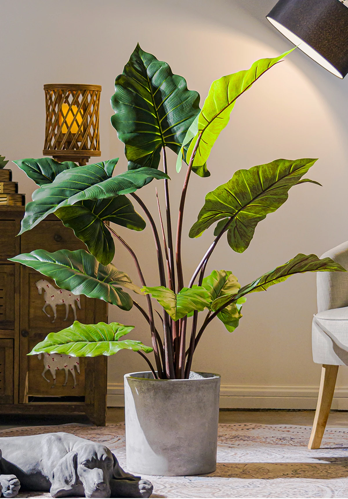 High Quality Home Office Hotel Decor Simulation Greenery Plastic Artificial Tree Artificial Plants Greenery  Factory Hot Sale manufacture